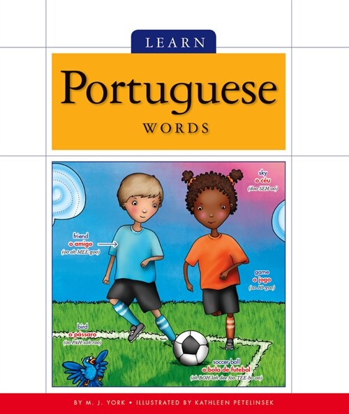 Learn Portuguese Words (Library Binding)