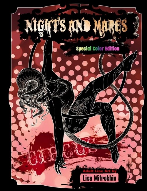 Nights And Mares: Circus - Color Edition Line Art (Paperback)