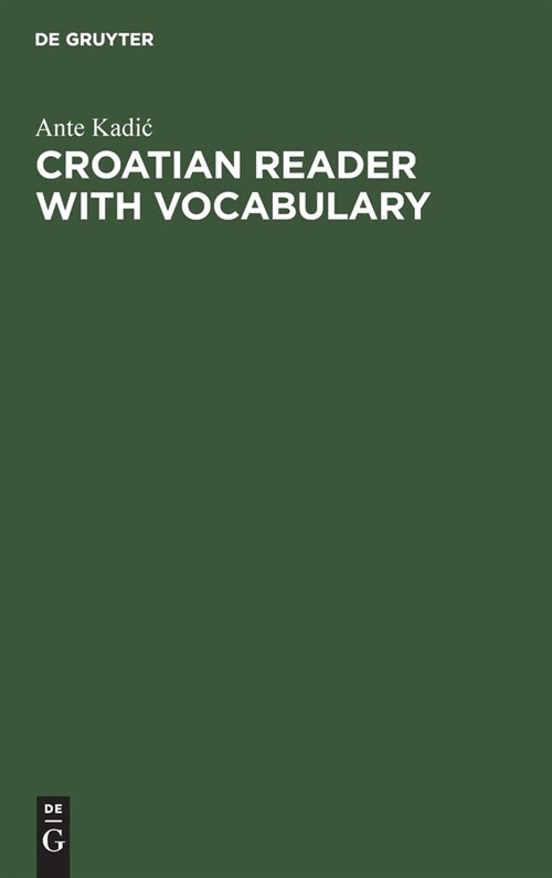 Croatian Reader with Vocabulary (Hardcover)