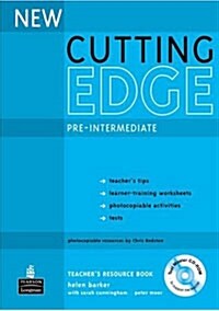 [중고] New Cutting Edge Pre-Intermediate (Teacher‘s Book, Spiral-bound)