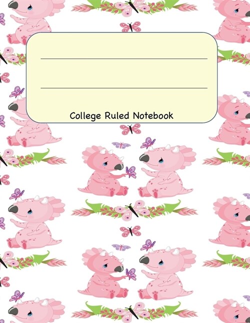 College Ruled Notebook: 8.5 x 11 Journal 100 Pages (Paperback)