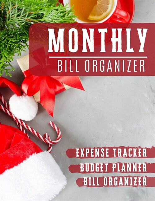 Monthly Bill Organizer: budget and debt planner with income list, Weekly expense tracker, Bill Planner, Financial Planning Journal Expense Tra (Paperback)
