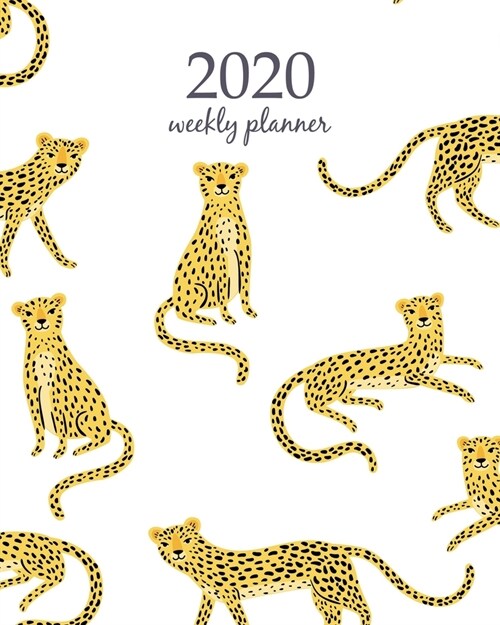 2020 Weekly Planner: Calendar Schedule Organizer Appointment Journal Notebook and Action day With Inspirational Quotes Seamless pattern wit (Paperback)