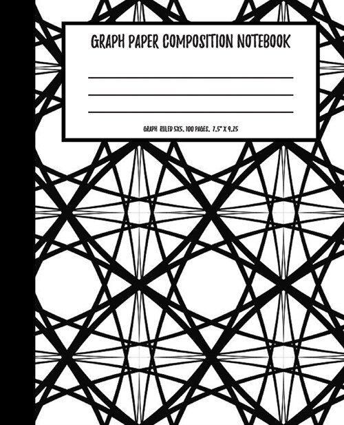 Graph Paper Composition Notebook: Notebook for Math Science Class for Students Quad Ruled 5 Squares Per Inch (Paperback)