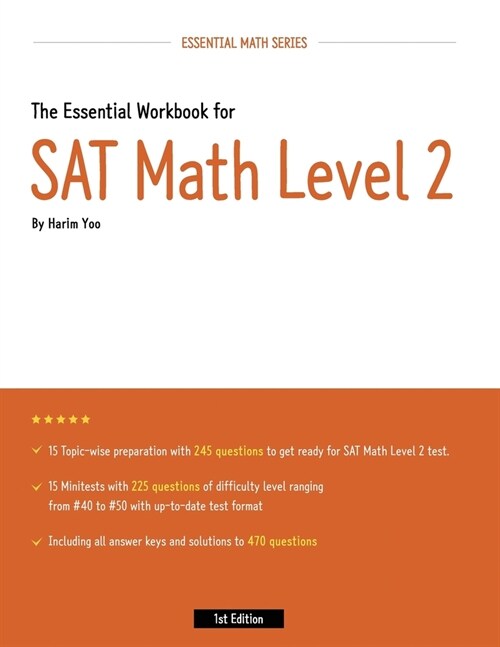 The Essential Workbook for SAT Math Level 2 (Paperback)