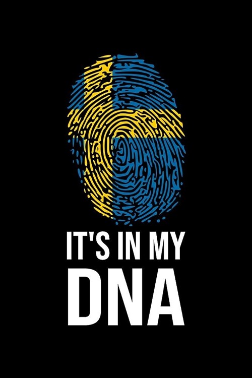 Its In My DNA: Mein Schweden Reisetagebuch zum Selberschreiben & Gestalten von Erinnerungen, Notizen in Skandinavien - 120 Punktkarie (Paperback)