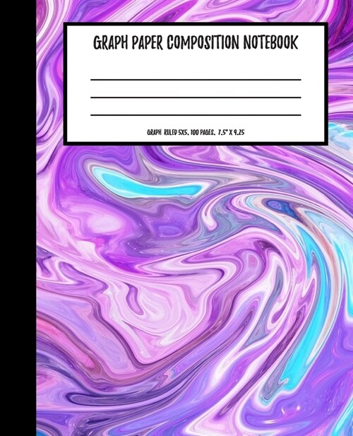 Graph Paper Composition Notebook: Notebook for Math Science Class for Students Quad Ruled 5 Squares Per Inch (Paperback)