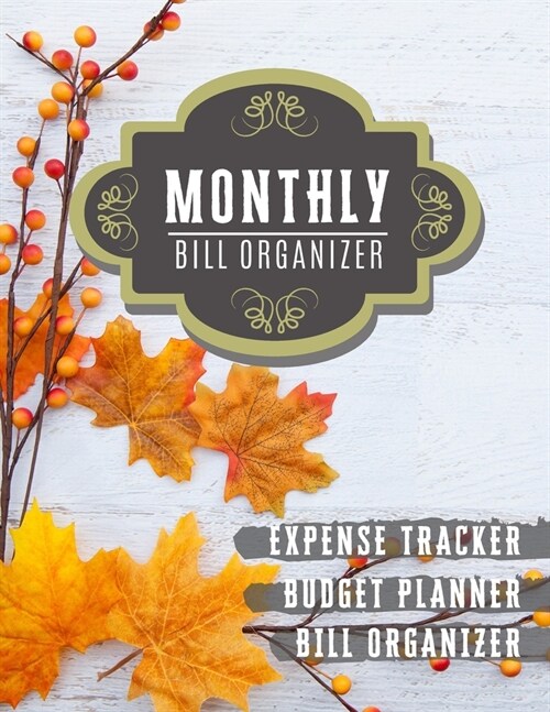 Monthly Bill Organizer: budget management with income list, Weekly expense tracker, Bill Planner, Financial Planning Journal Expense Tracker B (Paperback)