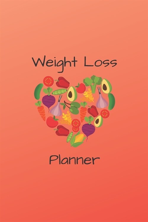 Weight Loss Planner: 6 x 9 inches 90 daily pages paperback (about 3 months/12 weeks worth) easily record and track your food consumption (b (Paperback)