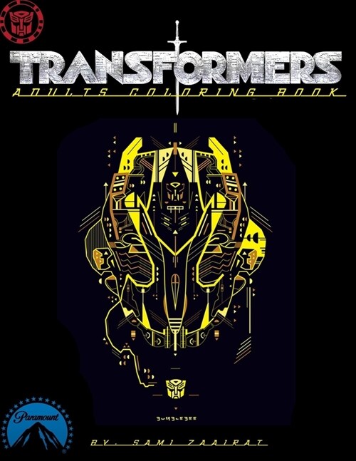 Transformers: Adults coloring book (Paperback)