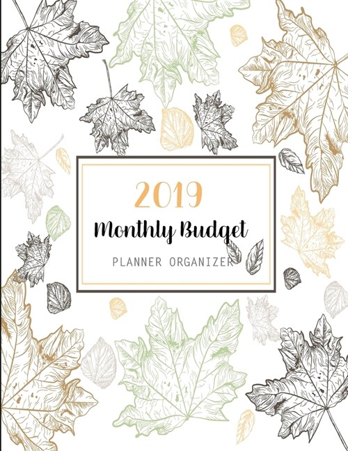 2019 Monthly Budget Planner Organizer: Year at a Glance Calendar 2019-2020 with Holiday. Monthly Calendar Organizer. Yearly and Monthly Money Manageme (Paperback)