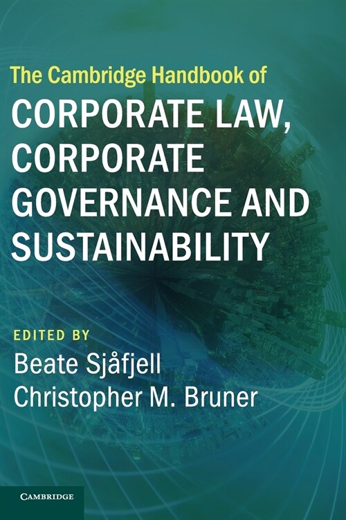 The Cambridge Handbook of Corporate Law, Corporate Governance and Sustainability (Hardcover)