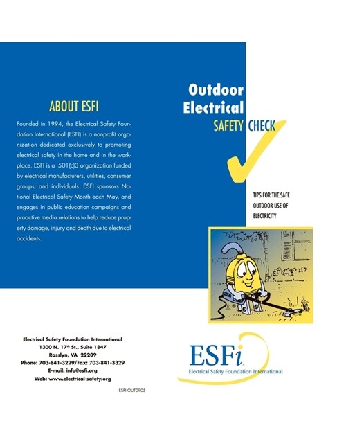 Outdoor Electrical Safety Check (Paperback)