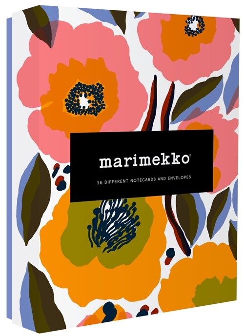 Marimekko Kukka Notecards: (Greeting Cards Featuring Scandinavian Design, Colorful Lifestyle Floral Stationery Collection) (Novelty)
