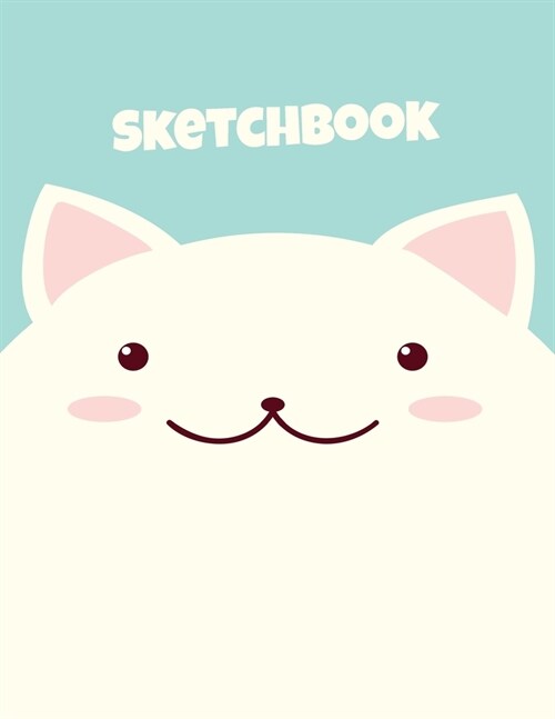 Sketchbook: Coco The Cat: 120 Pages of 8.5 x 11 Blank Paper for Drawing, Sketching and Doodling (Paperback)