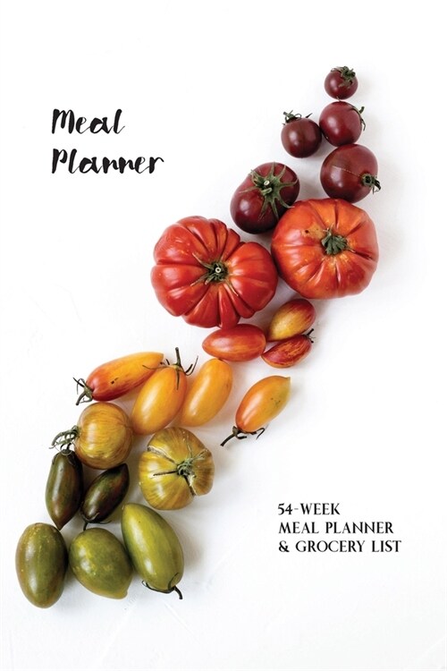 Meal Planner: Family Weekly Meal Planner with Grocery List, Food Planner, Weekly Menu Planner, Diet Planner Journal, Dinner Planner (Paperback)