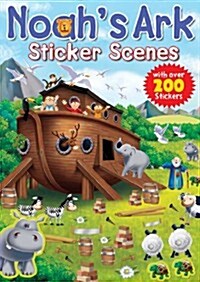 Noahs Ark Sticker Scenes (Paperback)