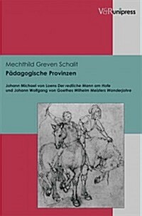 Padagogische Provinzen: Johann Michael Von Loens Der Redliche Mann Am Hofe Und Johann Wolfgang Von Goethes Wilhelm Meisters Wanderjahre (Hardcover)