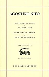 Du Beau Et De Lamour II. Le Livre De Lamour (De Pulchro Et Amore II. De Amore Liber) (Paperback)