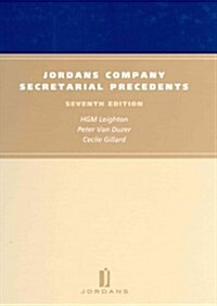 Jordans Company Secretarial Precedents (Hardcover, 7 Rev ed)