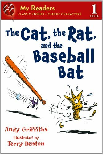 [중고] The Cat, the Rat, and the Baseball Bat (Paperback, My Readers Leve)