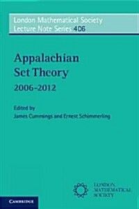 Appalachian Set Theory : 2006–2012 (Paperback)