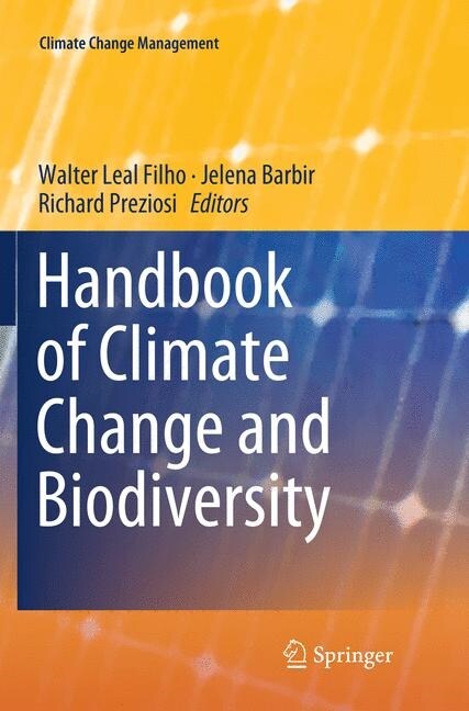 Handbook of Climate Change and Biodiversity (Paperback)
