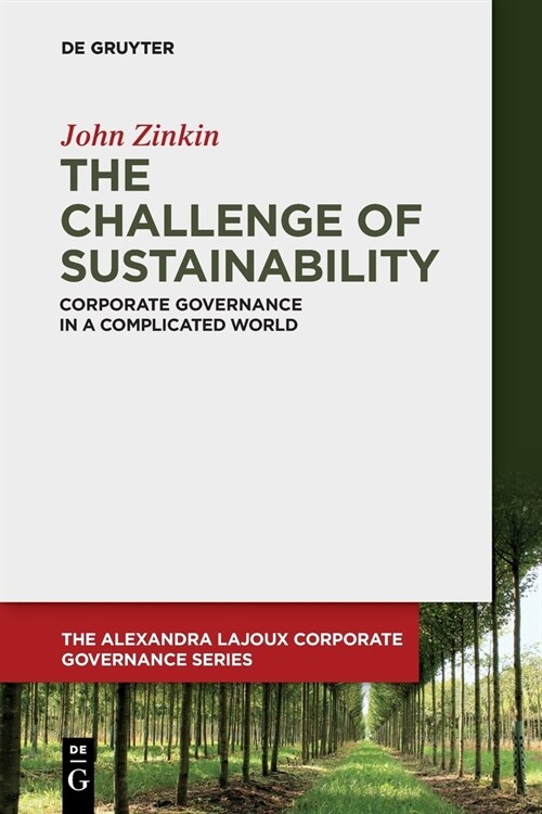 The Challenge of Sustainability: Corporate Governance in a Complicated World (Paperback)