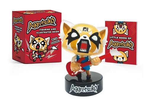 Aggretsuko Figurine and Illustrated Book: With Sound! (Paperback)