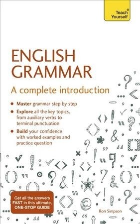 English Grammar : A complete introduction (Paperback)