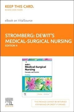 Dewits Medical-surgical Nursing Elsevier Ebook on Vitalsource Retail Access Card (Pass Code, 4th)