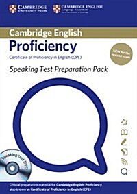 Speaking Test Preparation Pack for Cambridge English Proficiency for Updated Exam with DVD (Package)
