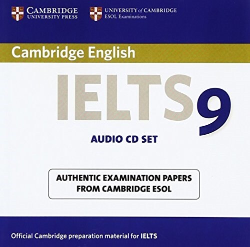 [중고] Cambridge IELTS 9 Audio CDs (2) : Authentic Examination Papers from Cambridge ESOL (CD-Audio)