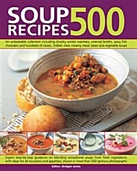 500 Soup Recipes (Paperback)