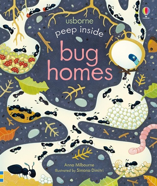 [중고] Peep Inside Bug Homes (Board Book)