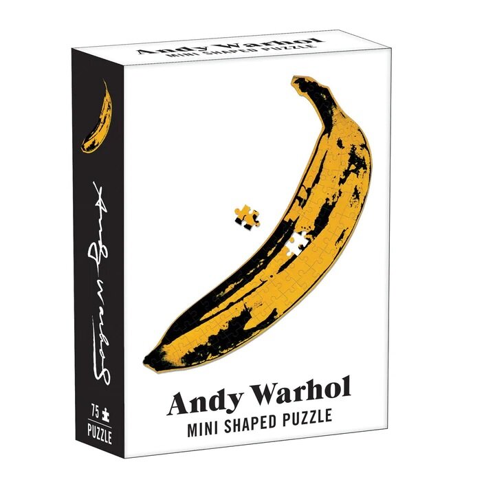 Andy Warhol Mini Shaped Puzzle Banana (Board Games)