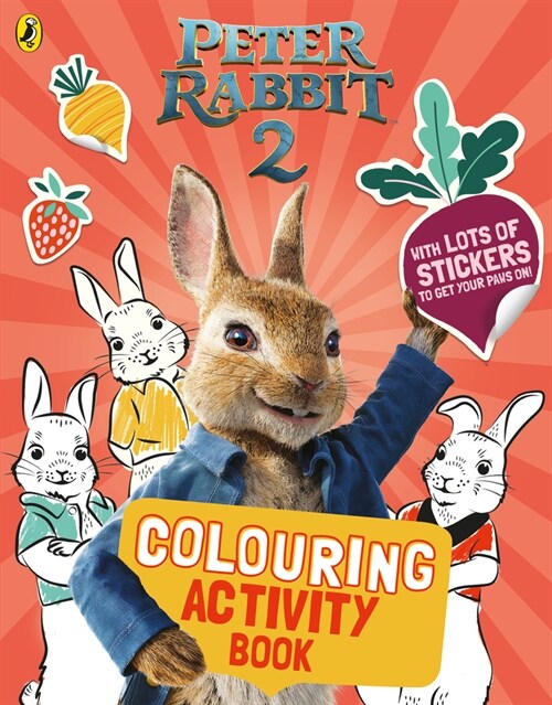 Peter Rabbit Movie 2 Colouring Sticker Activity (Paperback)