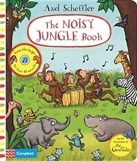 The Noisy Jungle Book : A press-the-page sound book (Hardcover)