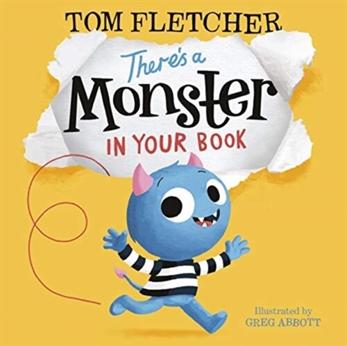 Theres a Monster in Your Book (Board Book)