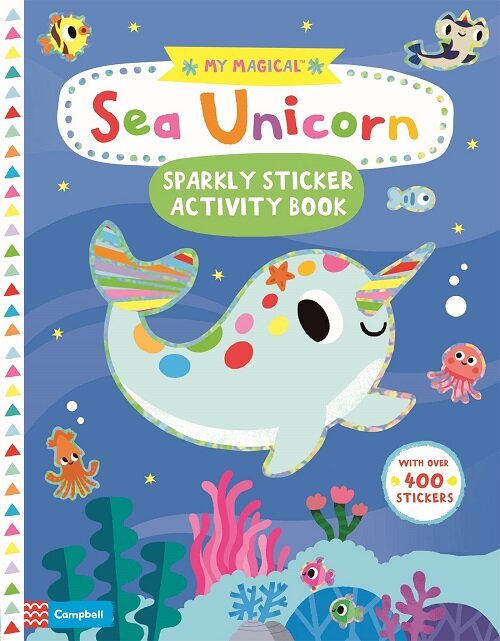 My Magical Sea Unicorn Sparkly Sticker Activity Book (Paperback)