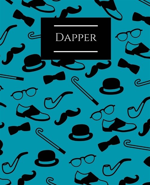 Dapper: 500 Blank Page Premium Sketchbook for Artists (Paperback)