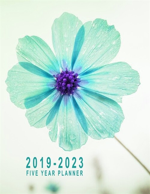Five Year Planner 2019-2023: 2019-2023 Monthly Planner - 2019-2023 Five Year Planner - 2019-2023 Calendar - Five Year Planner 8.5 x 11 Planner At A (Paperback)