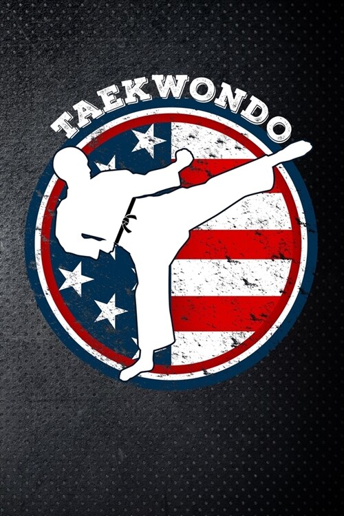 TaeKwonDo: Martial Art Fan 6x9 Journal / Notebook 100 page lined paper (Paperback)