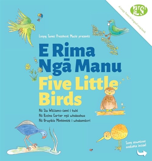 Five Little Birds: E Rima Nga Manu (Paperback)