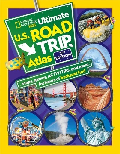 [중고] National Geographic Kids Ultimate U.S. Road Trip Atlas, 2nd Edition (Paperback, 2)