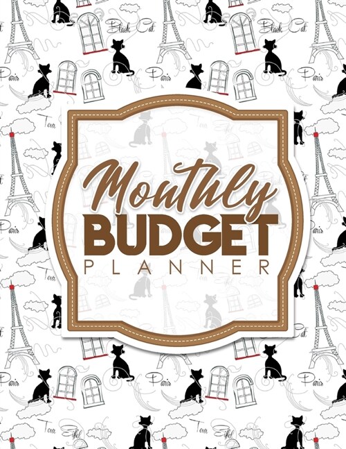 Monthly Budget Planner: Bill Book Organizer, Financial Bill Planner, Bills Due Calendar, Monthly Bill Payment Log (Paperback)