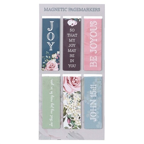 Magnetic Bookmarks That Joy May Be in You - John 15:11 (Other)