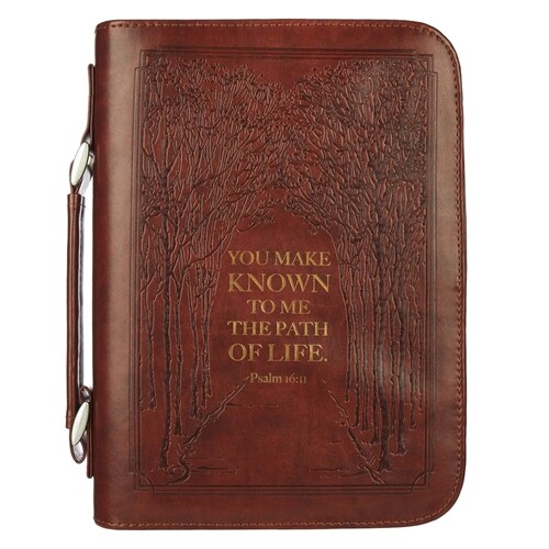 Classic Bible Cover Large Luxleather Path of Life - Psa 16:11 (Other)
