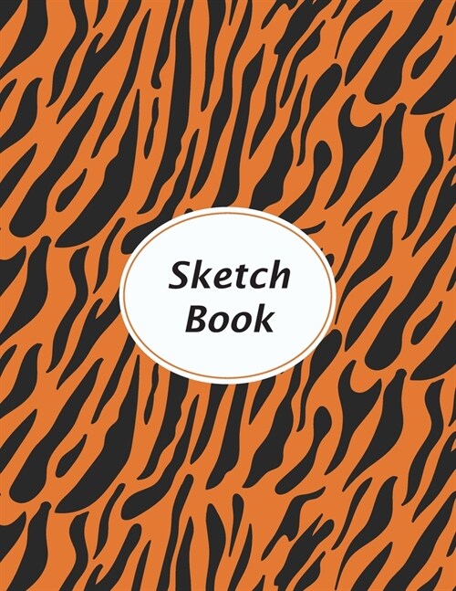 Sketchbook: 110 Pages, Large 8.5 x 11 Notebook for Drawing, Practice Drawing, Paint, Write, Creative Diary, Journal (Paperback)