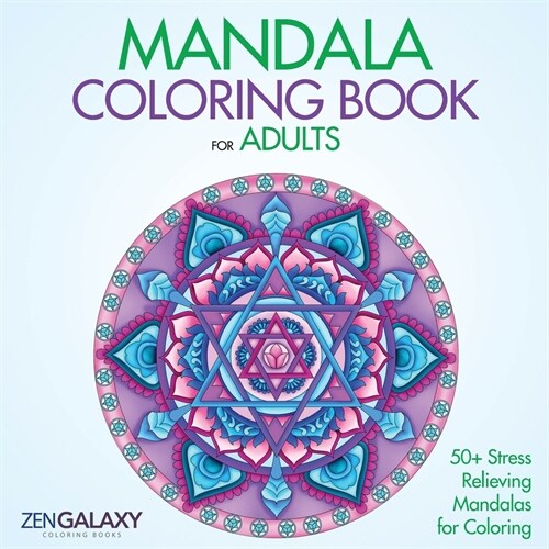 Mandala Coloring Book: 50+ Mandala Designs for Stress Relief (Paperback)